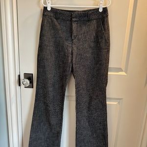 Coldwater Creek Trouser fit ladies charcoal size 8 pants